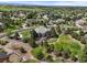 An aerial view of the community at 8518 High Ridge, Castle Pines, CO 80108