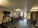 Community gym with treadmills and other exercise equipment and plenty of natural light at 1441 Central St # 211, Denver, CO 80211