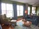 Inviting living room with large windows offering ample natural light and a comfortable seating arrangement at 1441 Central St # 211, Denver, CO 80211