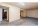 Unfinished basement area with access to other rooms at 5493 Quari St, Denver, CO 80239