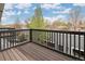 Exterior view from the balcony, showcasing neighborhood views on a sunny day at 1401 S Clarkson St, Denver, CO 80210