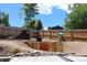 This backyard features a custom bike park, great for Gathering and friends looking for some adventure at 426 Jupiter Dr, Lone Tree, CO 80124