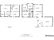 This floor plan shows the layout of the first and second floors at 426 Jupiter Dr, Lone Tree, CO 80124