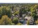 Aerial view showing the house and surrounding neighborhood landscape at 2537 Chase St, Edgewater, CO 80214