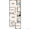 Upper level floor plan featuring owner's suite, bath, walk-in closet, laundry, loft/bedroom 4, and bedrooms 2 and 3 at 14101 Deertrack Ln, Parker, CO 80134