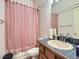 Cozy bathroom with a tiled countertop, providing a functional and stylish space at 19346 E Clear Creek Way, Parker, CO 80134