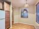Cozy nook featuring hardwood floors and a view through to the main living area at 19346 E Clear Creek Way, Parker, CO 80134