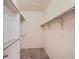 Empty walk-in closet with carpet at 19346 E Clear Creek Way, Parker, CO 80134
