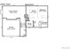 Basement level layout featuring a Gathering room, study, bedroom, garage, laundry, storage, and mechanical room at 7551 S Garland St, Littleton, CO 80128