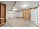 Unfinished basement awaits your creative vision, with exposed framing and a blank canvas for customization at 17156 W 92Nd Loop, Arvada, CO 80007