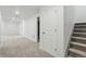 Finished basement space featuring plush carpeting and ample room for recreation and storage at 17156 W 92Nd Loop, Arvada, CO 80007