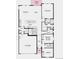 A well-organized floor plan showcasing the layout of the home's main level at 17156 W 92Nd Loop, Arvada, CO 80007