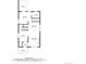 Floor plan showing layout of the home, including kitchen, bath, living room and bedrooms at 1529 E 22Nd Ave, Denver, CO 80205