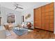 Living room with hardwood floors, comfortable seating, and natural light at 1529 E 22Nd Ave, Denver, CO 80205