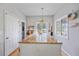 Kitchen island features granite countertop and pendant lighting at 3639 Pine Meadow Ave, Parker, CO 80138