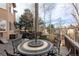 Outdoor patio with seating area and backyard views at 2675 Timberchase Trl, Highlands Ranch, CO 80126