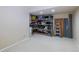 Spacious basement storage area with shelving units at 2675 Timberchase Trl, Highlands Ranch, CO 80126