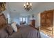 Bright bedroom featuring a comfortable bed and sitting area at 2675 Timberchase Trl, Highlands Ranch, CO 80126