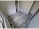Bedroom with wood-look floors and view of closet at 2758 S Salida St, Aurora, CO 80013