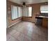 Bright kitchen nook featuring tiled floors and large windows at 2758 S Salida St, Aurora, CO 80013