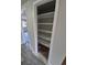 Storage with adjustable shelving that could be used as a pantry or linen closet at 2758 S Salida St, Aurora, CO 80013