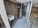 Basement utility room with exposed water heater and furnace, ready for finishing at 2758 S Salida St, Aurora, CO 80013