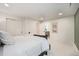 Bedroom showcases the neutral paint, modern carpet and easy access to an ensuite bath at 5145 S Clarkson St, Greenwood Village, CO 80121