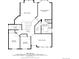 Detailed floor plan showcasing layout of second floor including main bedroom and additional bedrooms at 20710 E Princeton Pl, Aurora, CO 80013