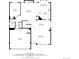 Detailed floor plan showcasing layout of first floor including kitchen, dining and living rooms at 20710 E Princeton Pl, Aurora, CO 80013