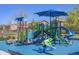 Fun community playground with slides, climbing structures, and colorful play equipment at 817 Pintail Ave, Brighton, CO 80601