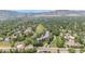 Stunning aerial view of the property highlighting its location and neighborhood surroundings at 2727 Folsom St # 210, Boulder, CO 80304