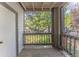 Outdoor balcony view of the property featuring a view of the surrounding greenery at 2727 Folsom St # 210, Boulder, CO 80304