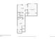 Basement floor plan featuring large living room, utility room, one bedroom and bathroom at 10535 Laurelglen Cir, Highlands Ranch, CO 80130