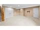 Open basement space with ample room for storage and potential customization at 9743 Las Colinas Dr, Lone Tree, CO 80124