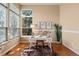 Cozy home office with ample natural light and stylish decor, ideal for a productive workspace at 9743 Las Colinas Dr, Lone Tree, CO 80124