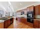 Well-equipped kitchen with granite countertops and stainless steel appliances at 486 S Youngfield Cir, Lakewood, CO 80228