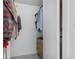 Walk-in closet features hanging storage and a built in dresser at 8674 Carr Loop, Arvada, CO 80005