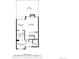 Detailed floor plan showcasing layout of the kitchen, living room, patio, and breakfast nook at 8674 Carr Loop, Arvada, CO 80005
