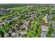 Aerial view of a home in a verdant neighborhood close to green space and community areas at 11932 W 56Th Cir, Arvada, CO 80002
