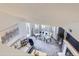 Bright living room featuring fireplace, dining table and outdoor balcony access at 9510 E Florida Ave # 3055, Denver, CO 80247