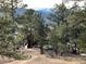 Secluded home nestled in a wooded mountain setting at 4924 S Indian Trl, Evergreen, CO 80439