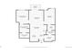 Detailed floor plan featuring primary bedroom, Gathering room, kitchen, and balcony at 1700 N Emerson St # 305, Denver, CO 80218