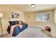 Bedroom with a cozy bed and decorative teepee tent at 3014 E Fremont Dr, Centennial, CO 80122