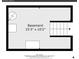 Floorplan showing basement at 3014 E Fremont Dr, Centennial, CO 80122