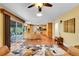 View of the kitchen from the living room at 3014 E Fremont Dr, Centennial, CO 80122