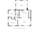 Detailed floor plan showcasing the layout of the main level including the eat-in kitchen and Gathering room at 1742 S Alcott St, Denver, CO 80219