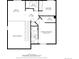 Floor plan featuring an office, bathroom, bedroom, walk in closet and primary bedroom at 5017 Ceylon St, Denver, CO 80249