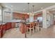 Spacious kitchen featuring a large island, stainless appliances and plenty of storage space at 3125 Starling Ct, Castle Rock, CO 80109