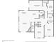 A floor plan layout for a home with multiple rooms and dimensions included at 9311 Amison Cir # 201, Parker, CO 80134