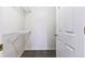 Walk-in closet offering ample storage space with metal shelving and a convenient layout at 9311 Amison Cir # 201, Parker, CO 80134